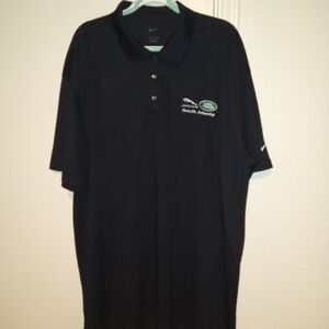 Nike Black Short Sleeve Polo Shirt Men's sz 3XL